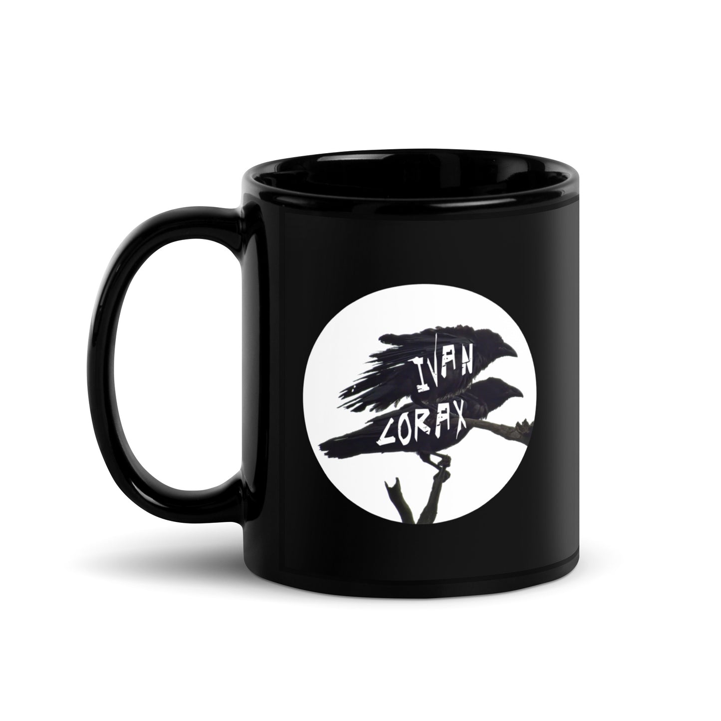 Corax Mug - White logo