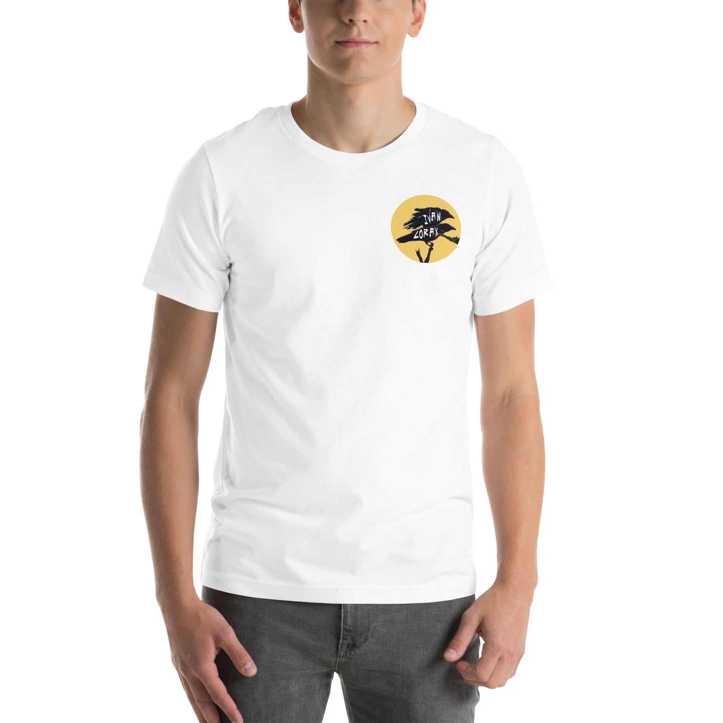 Premium Unisex Corax T-shirt - Gold logo