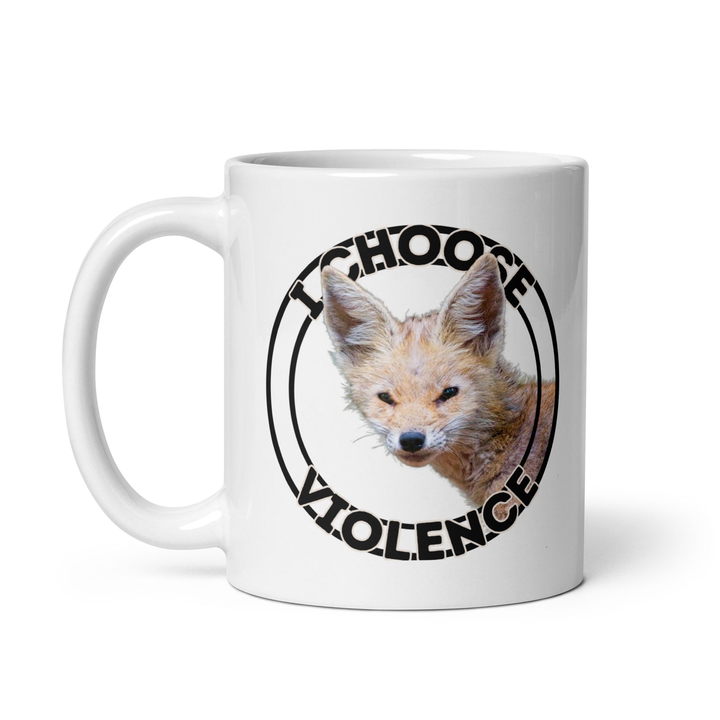 Aggressive Fox Mug